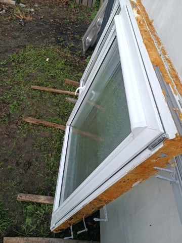 Okna PCV z ościeżnicami różne wymiary od 250 zł sztuka