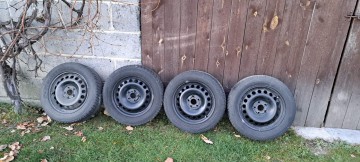 Sprzedam 4 felgi stalowe 15' 5x100,ET40 5,5Jx VW,SEAT,SKODA.