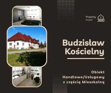 Budynek handlowo/usługowy z częścią mieszkalną