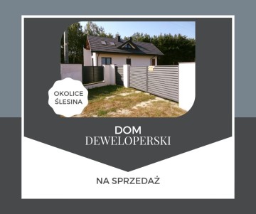 Dom deweloperski w sąsiedztwie lasu – Okolice Ślesina