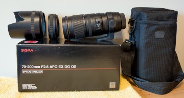 sprzedam obiektyw sigma 70-200 F2.8 APO EX DG Nikon