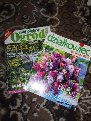 Sprzedam czasopismo "Działkowiec" i "Mój Piękny Ogród".