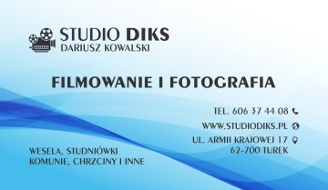 Filmowanie i fotografia Studio Diks