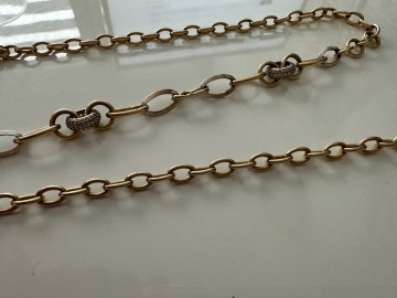 Łańcuch złoty 11.6 grama próba 585 długość 50cm