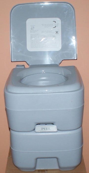 Toaleta turystyczna WC kemping jacht działka 20 litrów