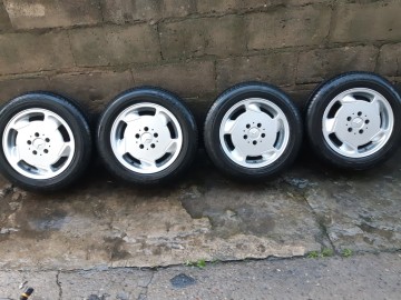 Felgi 15" Mercedes C E W202 W203 W210 4 KOMPLET + Opony