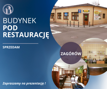 Budynek handlowo/usługowy w centrum Zagórowa