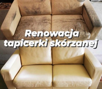 Renowacja mebli skórzanych lub zmiana koloru
