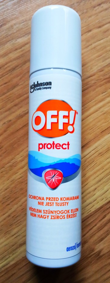 Wyprzedaż - OFF protect na komary 100ml spray 