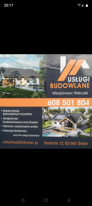Usługi Budowlane OskarBud 608-501-804