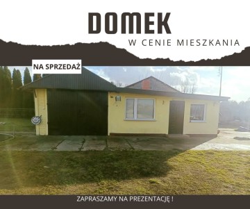 Domek z dużą działką w cenie mieszkania