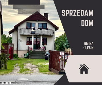 Gmina Ślesin – Dom w okolicy jezior