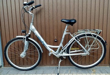 Rower miejski damka Alu Bike Kola 28