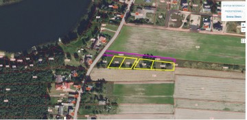 Półwiosek Stary gm. Ślesin - działka budowlana o pow. 800m2