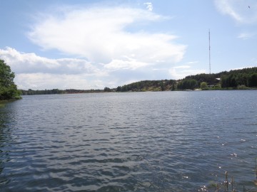Działka z linią brzegową - Jezioro Ślesińskie