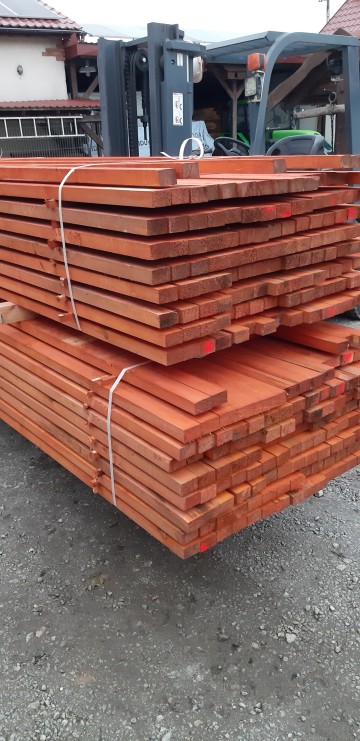 łaty drewniane impregnowane 6x4 oraz suche heblowane 4x6