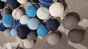 Lampki cotton balls 35szt