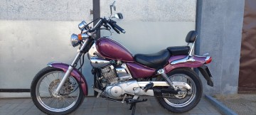 Motocykl choper 125 cm