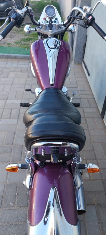Motocykl choper 125 cm