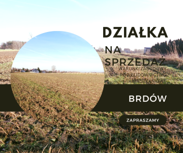 Brdów – Działka Pod Zabudowę Mieszkaniową