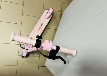 Hulajnoga elektryczna RIDER Pinki Różowy komplet + gwarancja