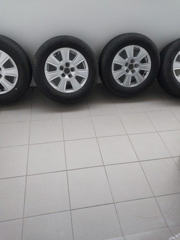 AUDI, VW, SKODA ALUFELGI 16"Z OPONAMI CONTINENTAL 215/65 R 1