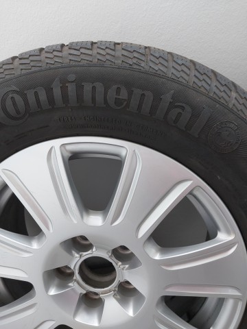 AUDI, VW, SKODA ALUFELGI 16"Z OPONAMI CONTINENTAL 215/65 R 1