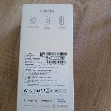 Smartfon Vivo Y20s -JAK NOWY