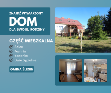 Gmina Ślesin – Domek na wsi
