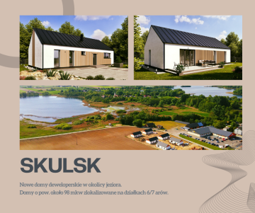Skulsk – Domy deweloperskie w okolicy jeziora