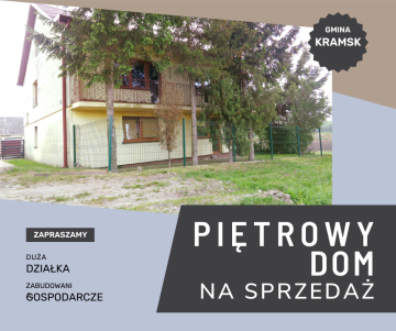 Gmina Kramsk– Dom jednorodzinny na dużej działce