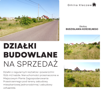 Budzisław Kościelny – Działki Budowlane