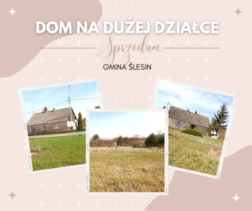 Gmina Ślesin – Dom na Dużej Działce