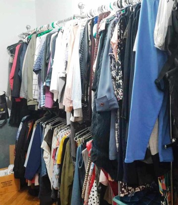 Ubrania, odzież używana i nowa, z metkami ok. 1000 sztuk