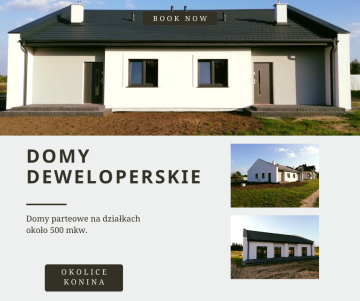 Wieruszew - Domy deweloperskie