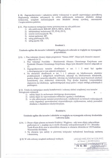 Grunty "komercyjne" w obszarze prawnie chronionym ! ! ! .