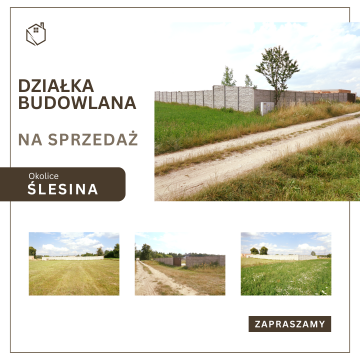 Gmina Ślesin – Działka Budowlana