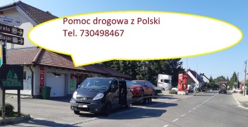 Laweta z Chorwacji do Polski Pomoc drogowa holowanie 24h