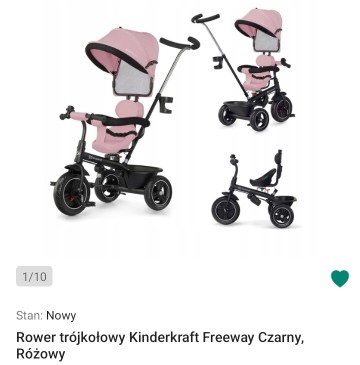 Rowerek trójkołowy Kinderkraft