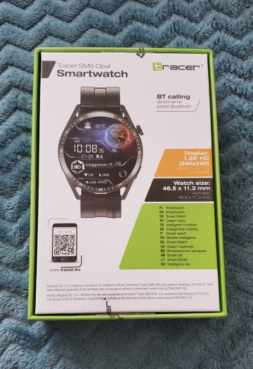 Smartwatch Tracer SM6 OPAL