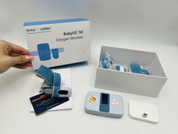 Monitor snu pulsoksymetr dla niemowlat dzieci Wellue BabyO2