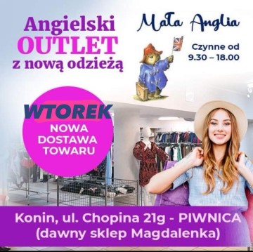 Outlet Mała Anglia zaprasza na zakupy