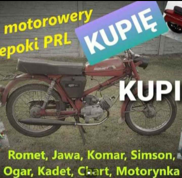 Kupię Motocykle