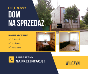Wilczyn Dom na Sprzedaż