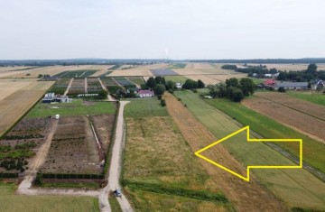 Działka budowlana o pow. 1000m2-Kraśnica Kolonia gm. Golina