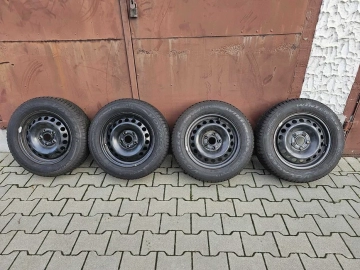 Koła opony zimowe 15" VW 5x100 195/65R15 AudiSeatSkoda 500zł