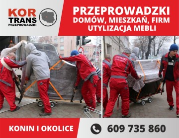 Przeprowadzki Utylizacja mebli Konin 609 735 860