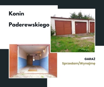 KONIN – SPRZEDAM/WYNAJMĘ GARAŻ