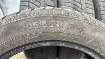 Opony zimowe 205/55 R17 Continental komplet 4 sztuki