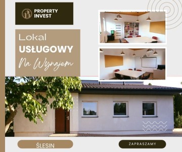 ŚLESIN – LOKAL USŁUGOWY NA WYNAJEM